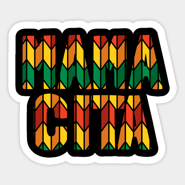 Mama Cita, African Colors Sticker by alzo